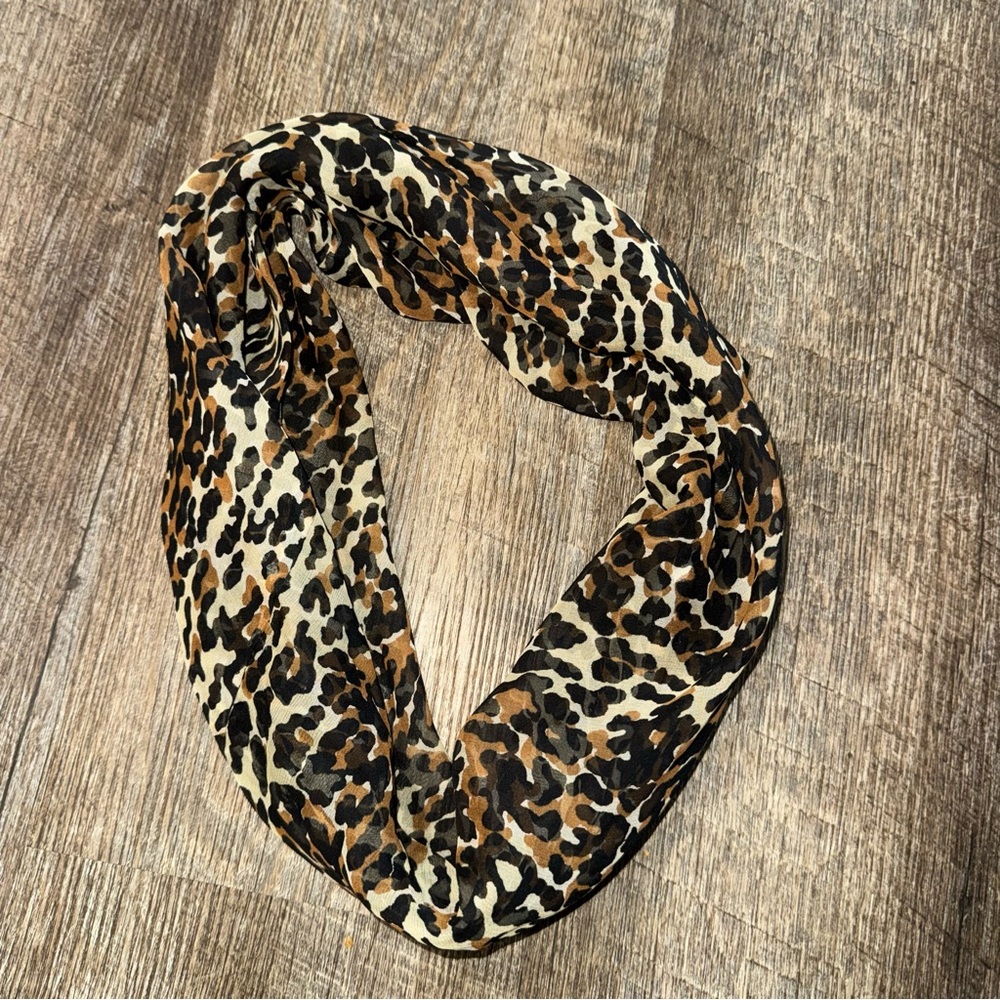 Wild Elegance Animal Print Scarf